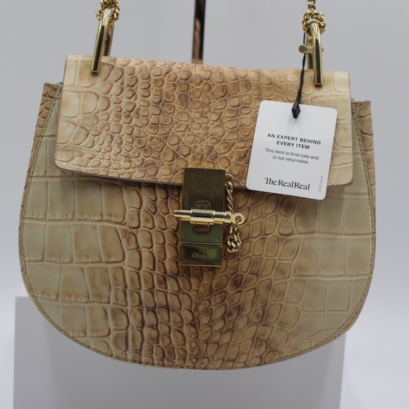 Chloe Handbags - CHLOÉ drew embossed crossbody bag